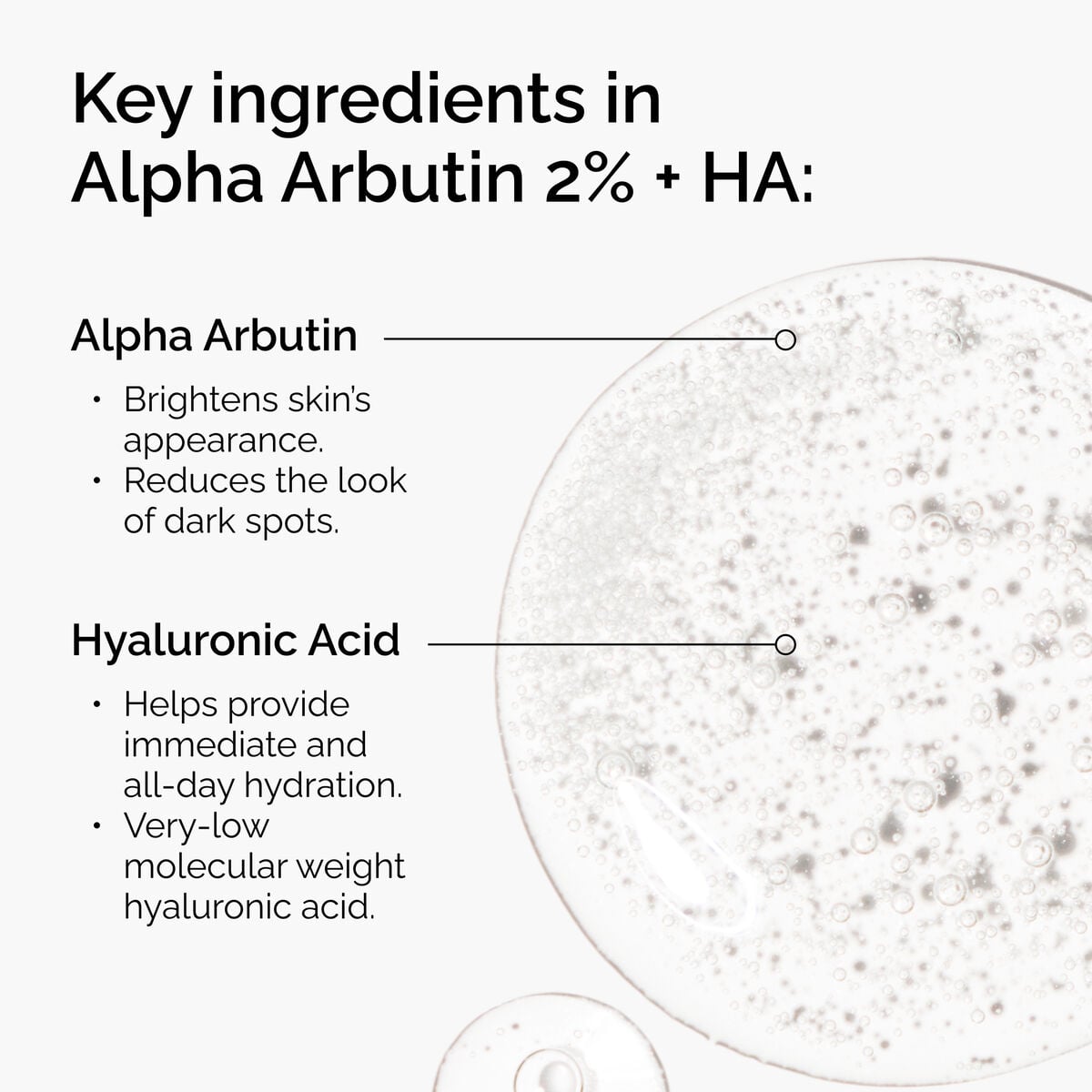 Alpha Arbutin 2% + HA - Skin Support