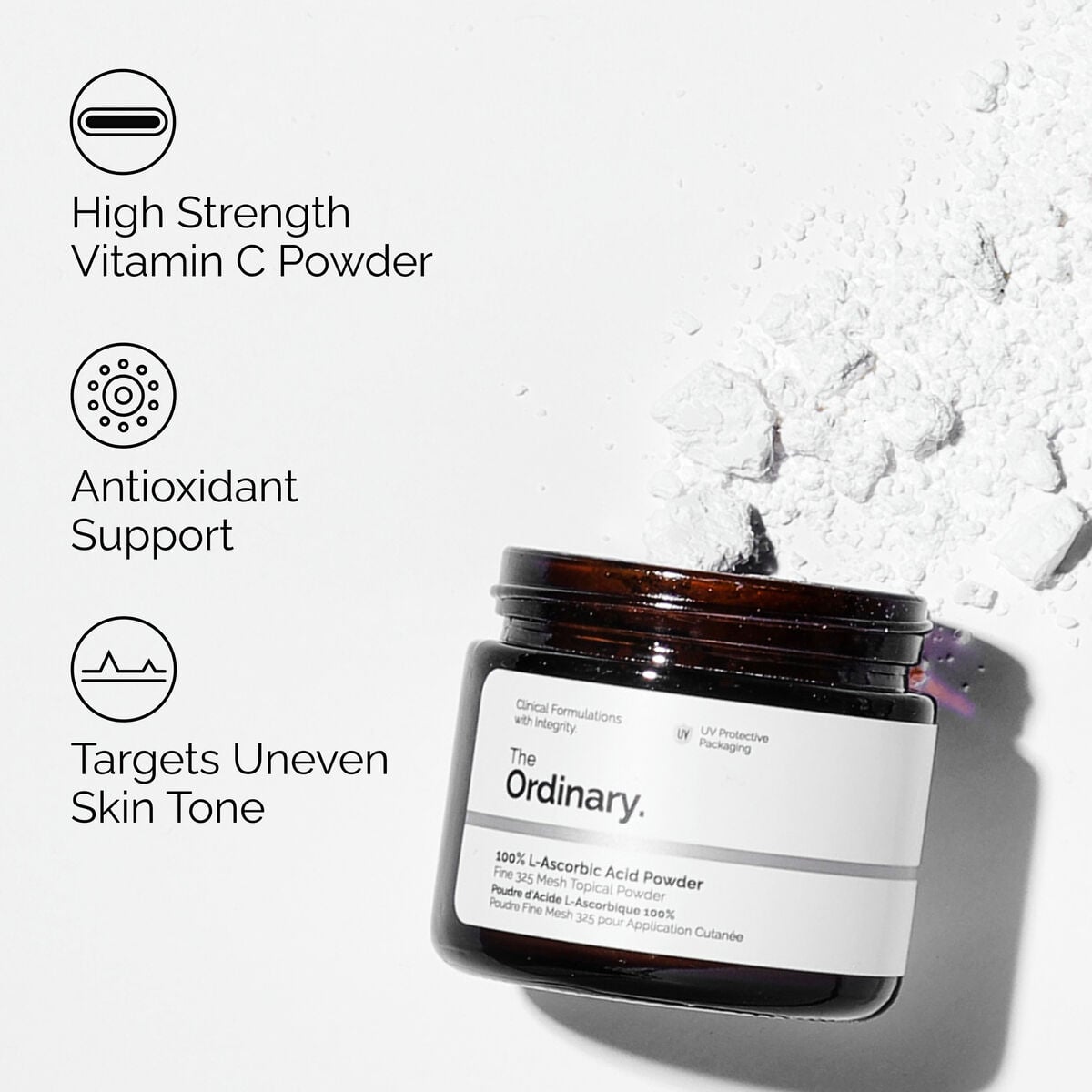 100% L-Ascorbic Acid Powder - Easy Set