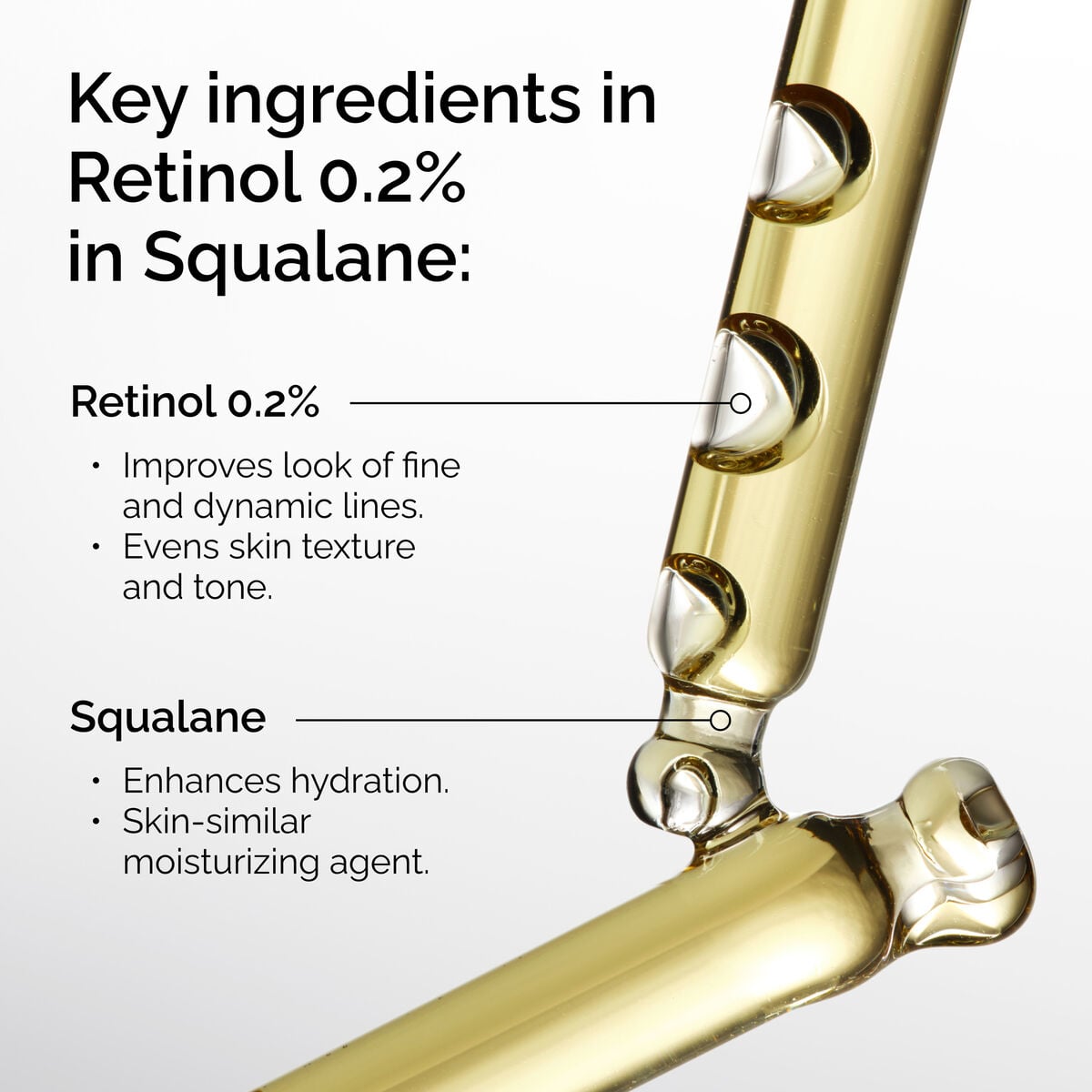 Retinol 0.2% in Squalane - Clean Comfort