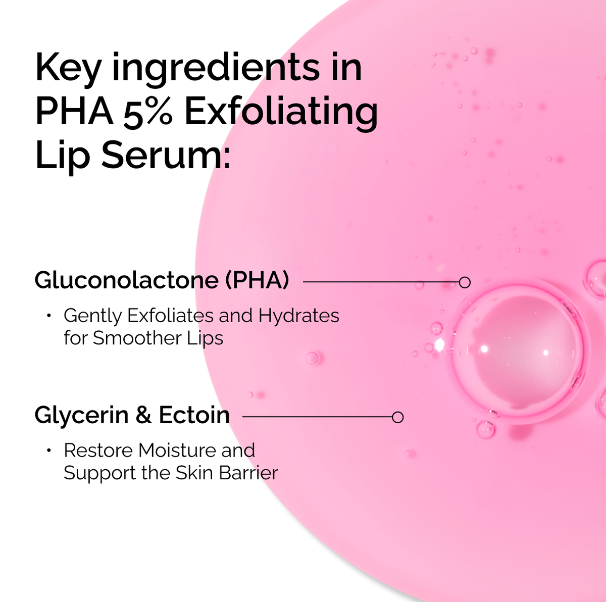 PHA 5% Exfoliating Lip Serum - Everyday Pop